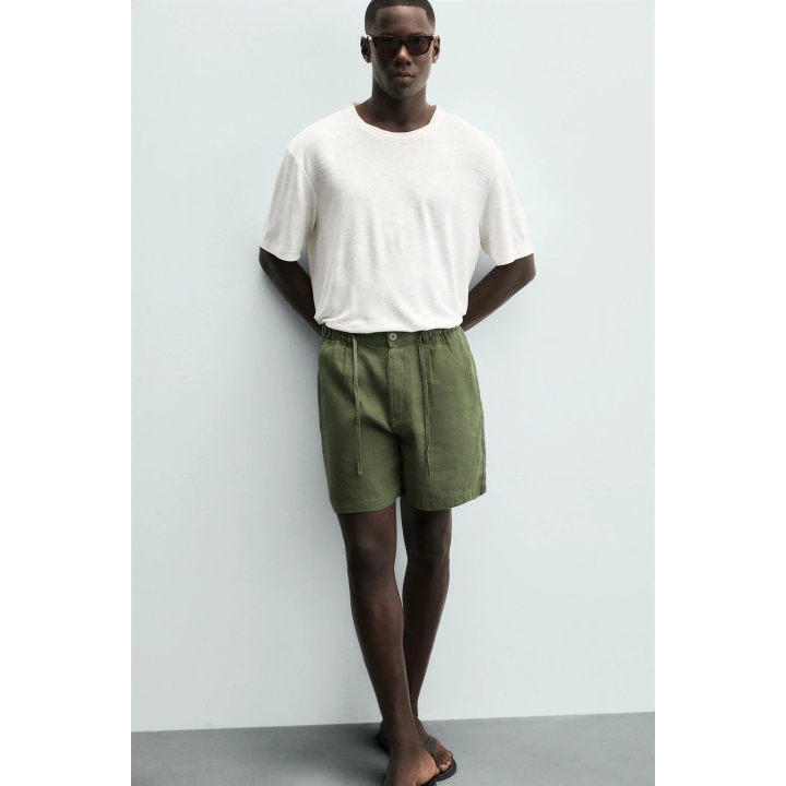 ШОРТЫ ИЗ ХЛОПКА И ЛЬНА