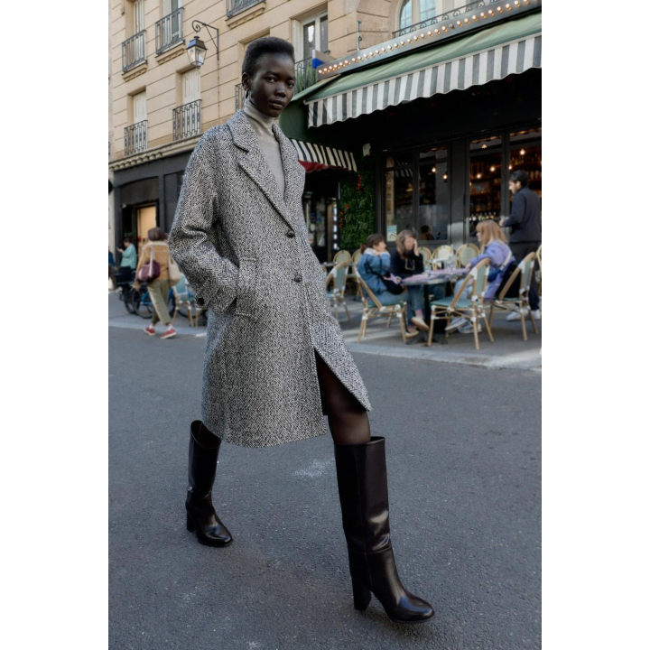 ПАЛЬТО В ЕЛОЧКУ