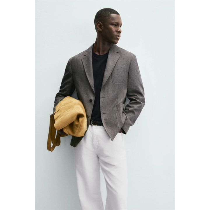 БЛЕЙЗЕР В ТЕКСТУРУ «ЁЛОЧКА»