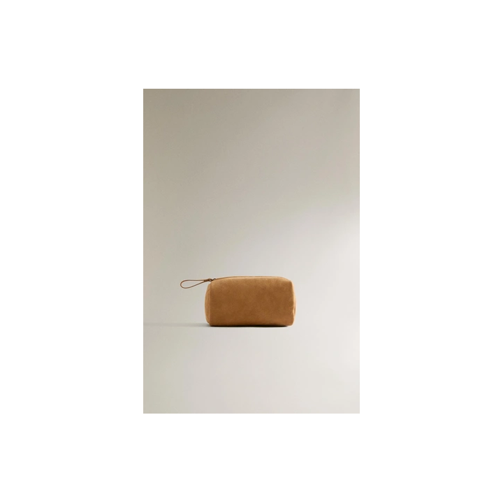 SOFT LEATHER WASH BAG