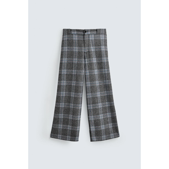 БРЮКИ WIDE FIT В КЛЕТКУ HARRY LAMBERT FOR ZARA X DISNEY