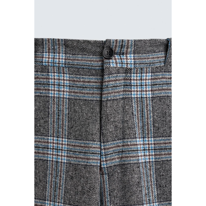 БРЮКИ WIDE FIT В КЛЕТКУ HARRY LAMBERT FOR ZARA X DISNEY