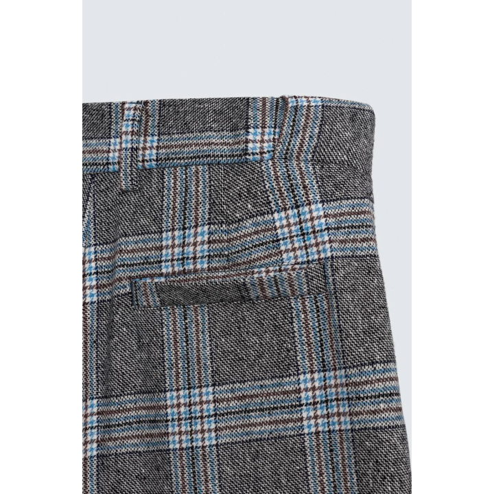 БРЮКИ WIDE FIT В КЛЕТКУ HARRY LAMBERT FOR ZARA X DISNEY