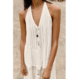 ТОП С ГОРЛОВИНОЙ ХАЛТЕР И ОТКРЫТОЙ СПИНОЙ