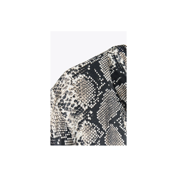 МИНИ-ПЛАТЬЕ С АНИМАЛИСТИЧЕСКИМ ПРИНТОМ