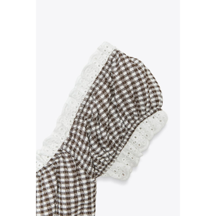 ТОП В КЛЕТКУ ВИШИ С КРУЖЕВОМ