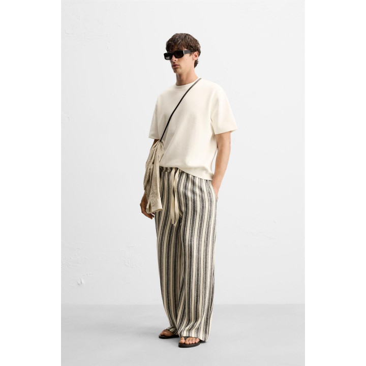 ЖАККАРДОВЫЕ БРЮКИ В ПОЛОСКУ