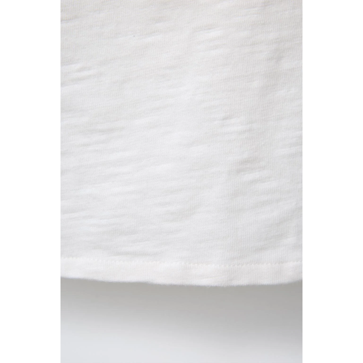 ФУТБОЛКА С ВОРОТНИКОМ ХЕНЛИ ИЗ РЕЛЬЕФНОЙ ТКАНИ