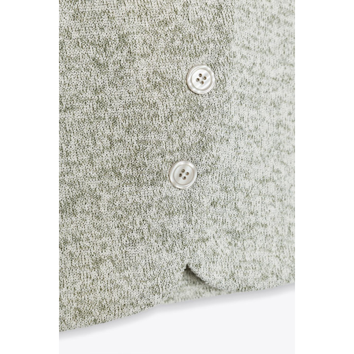 ТОП-ЖИЛЕТ В СТИЛЕ РУСТИК С ПУГОВИЦАМИ