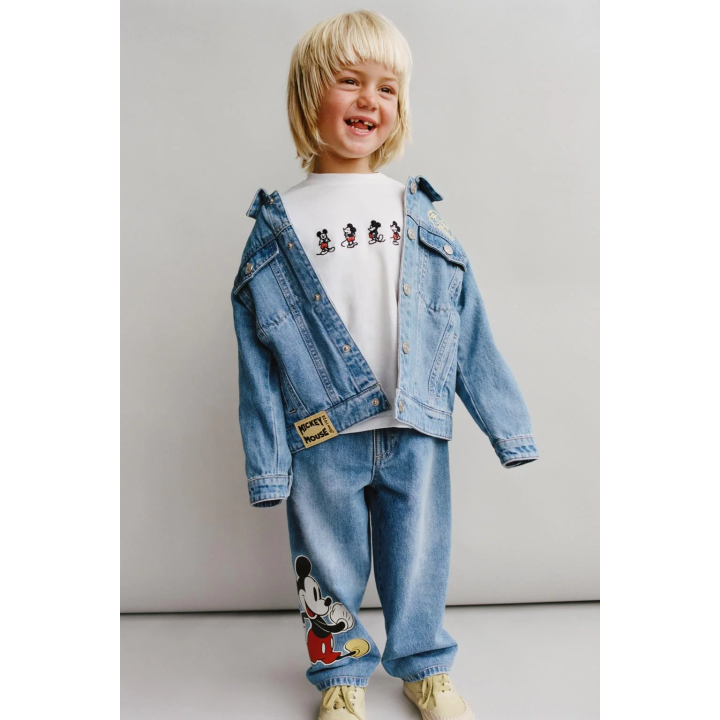 ФУТБОЛКА С ВЫШИВКОЙ «МИККИ МАУС» © DISNEY