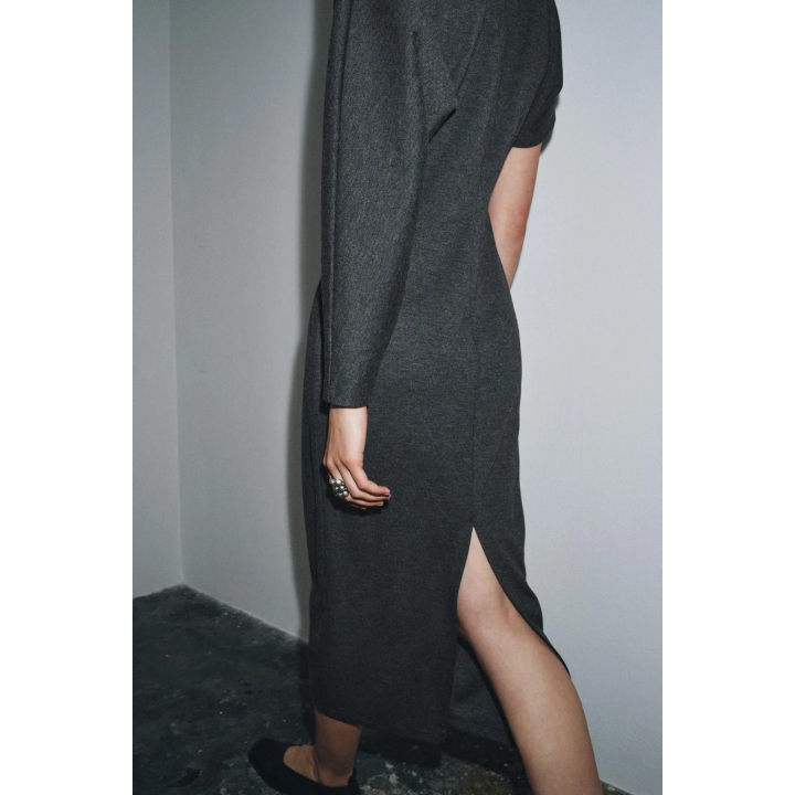 ДЛИННОЕ ПЛАТЬЕ АСИММЕТРИЧНОГО КРОЯ