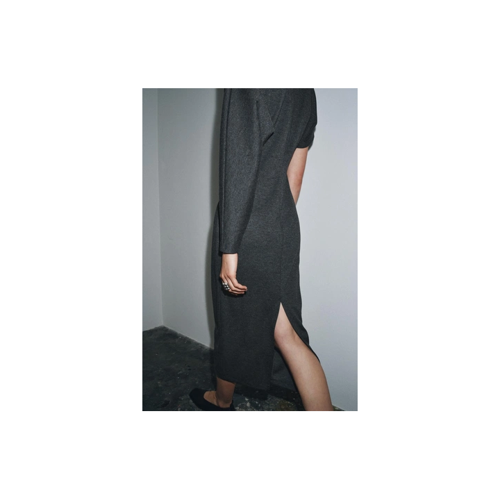 ДЛИННОЕ ПЛАТЬЕ АСИММЕТРИЧНОГО КРОЯ