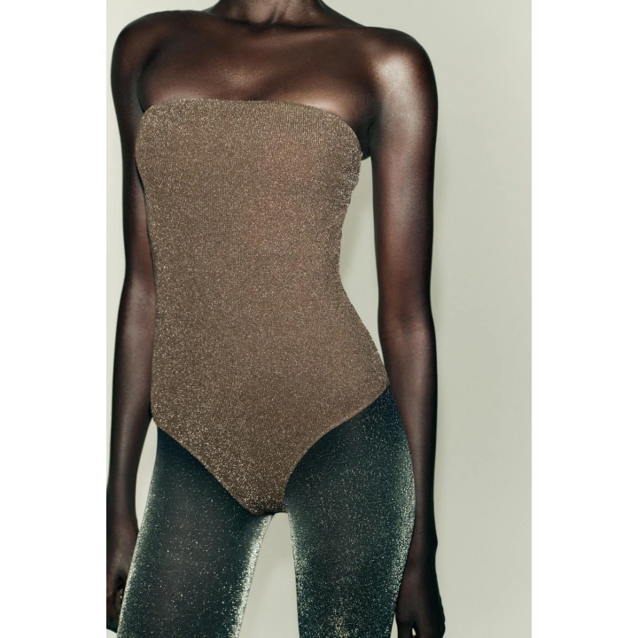 БОДИ БАНДО С МЕТАЛЛИЗИРОВАННОЙ НИТЬЮ