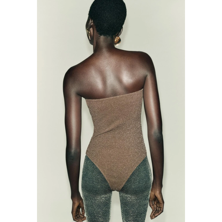 БОДИ БАНДО С МЕТАЛЛИЗИРОВАННОЙ НИТЬЮ