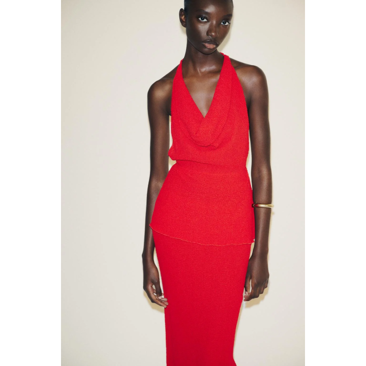 МНОГОСЛОЙНЫЙ ТОП ИЗ ТКАНЕВОЙ ТКАНИ