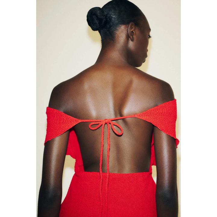 МНОГОСЛОЙНЫЙ ТОП ИЗ ТКАНЕВОЙ ТКАНИ