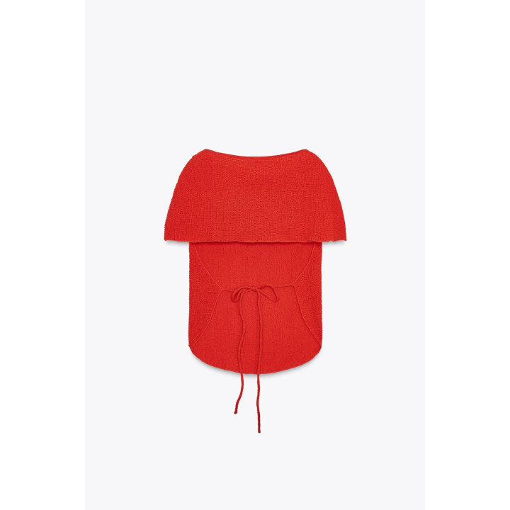 МНОГОСЛОЙНЫЙ ТОП ИЗ ТКАНЕВОЙ ТКАНИ