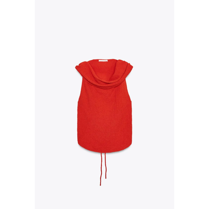 МНОГОСЛОЙНЫЙ ТОП ИЗ ТКАНЕВОЙ ТКАНИ