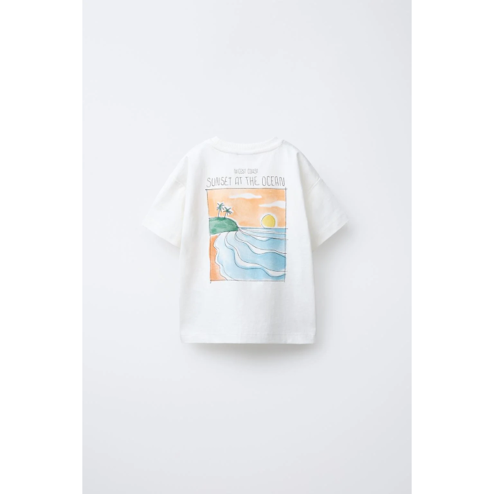 ФУТБОЛКА С ПРИНТОМ «ПЕЙЗАЖ»