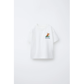 ФУТБОЛКА С ВЫШИВКОЙ «ЖИВОТНЫЕ»