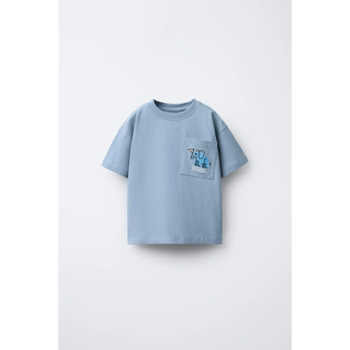 ФУТБОЛКА С ВЫШИВКОЙ «ЖИВОТНЫЕ»