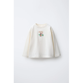 ЛОНГСЛИВ С ВЫШИВКОЙ