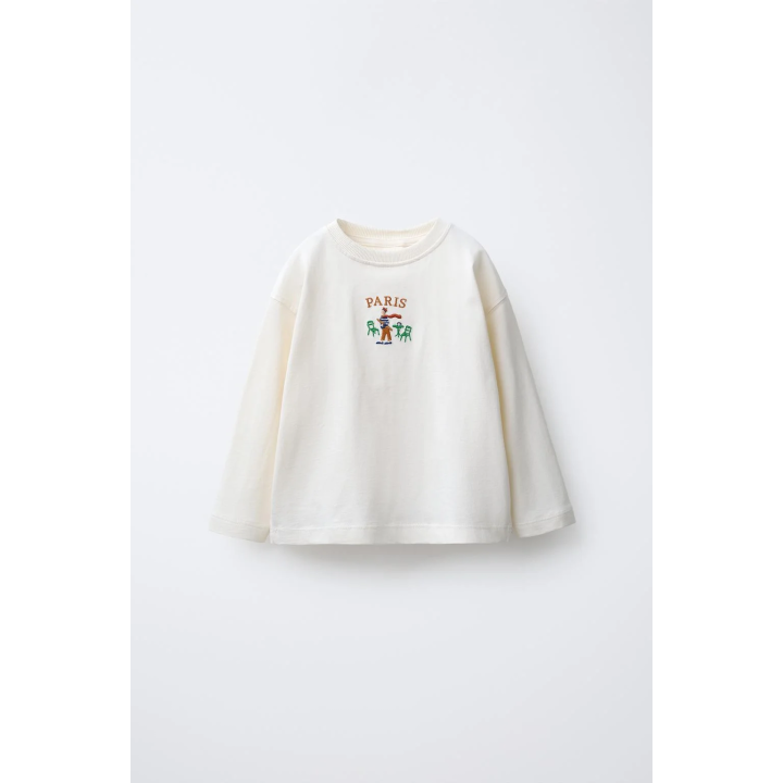 ЛОНГСЛИВ С ВЫШИВКОЙ