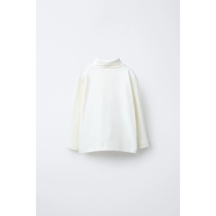 ФУТБОЛКА С ВЫСОКИМ ВОРОТНИКОМ