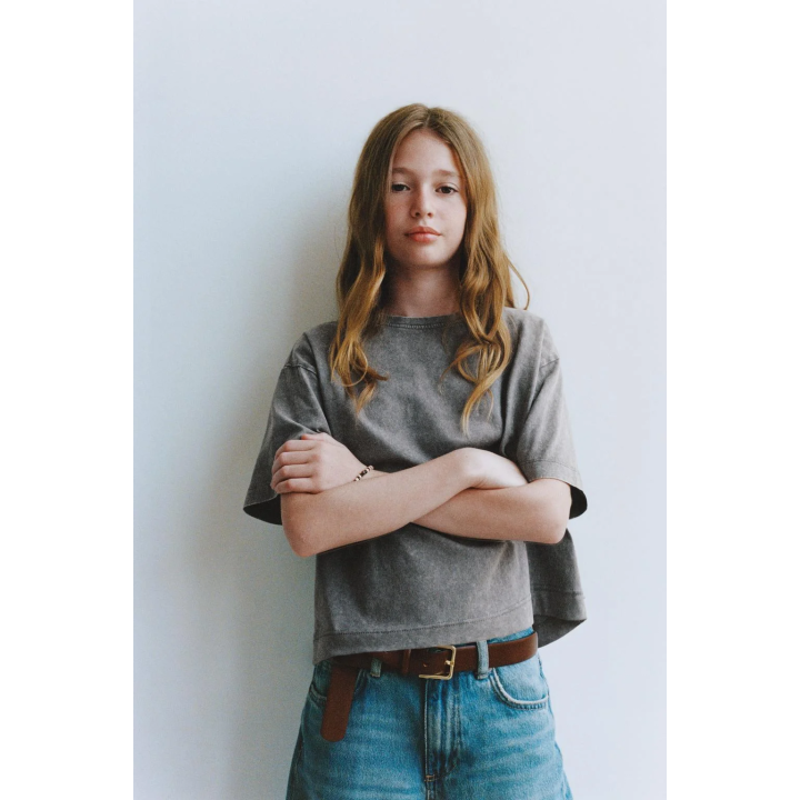 Футболка с эффектом выцветания