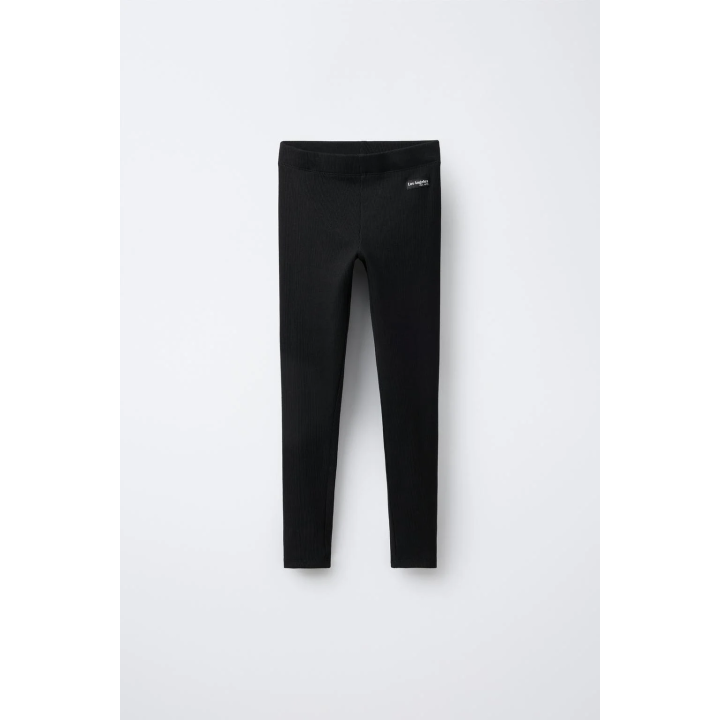 ЛЕГИНСЫ В РУБЧИК С ЭТИКЕТКОЙ