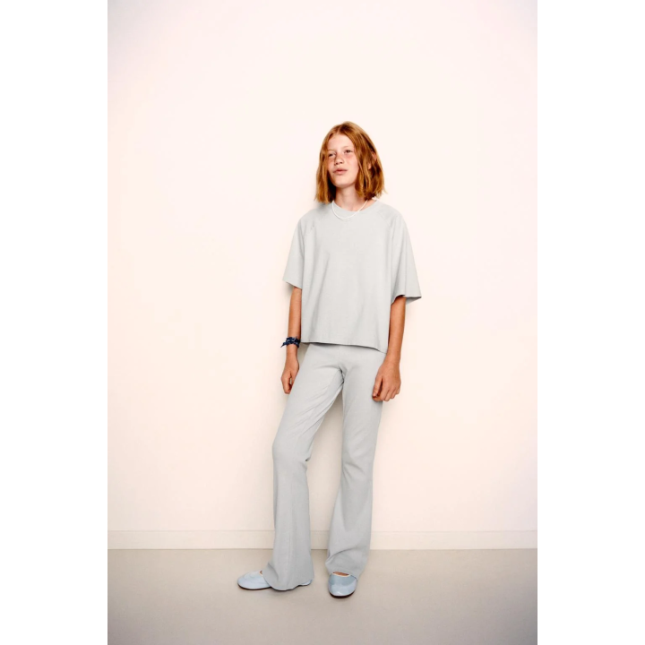 КОМПЛЕКТ ИЗ ФУТБОЛКИ HEAVY WEIGHT И ЛЕГИНСОВ GLARE RIB С ЭФФЕКТОМ ПОТЕРТОСТИ