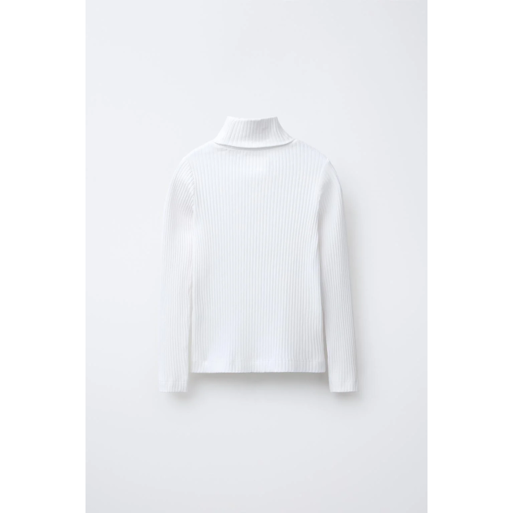 ФУТБОЛКА В РУБЧИК С ОТВОРОТОМ НА ВОРОТНИКЕ