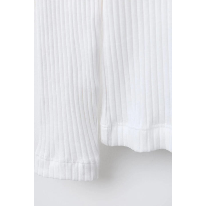 ФУТБОЛКА В РУБЧИК С ОТВОРОТОМ НА ВОРОТНИКЕ