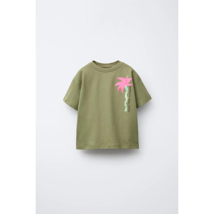 ФУТБОЛКА С ПРИНТОМ «ПАЛЬМЫ»