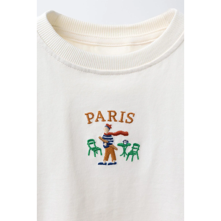 ФУТБОЛКА С ВЫШИВКОЙ