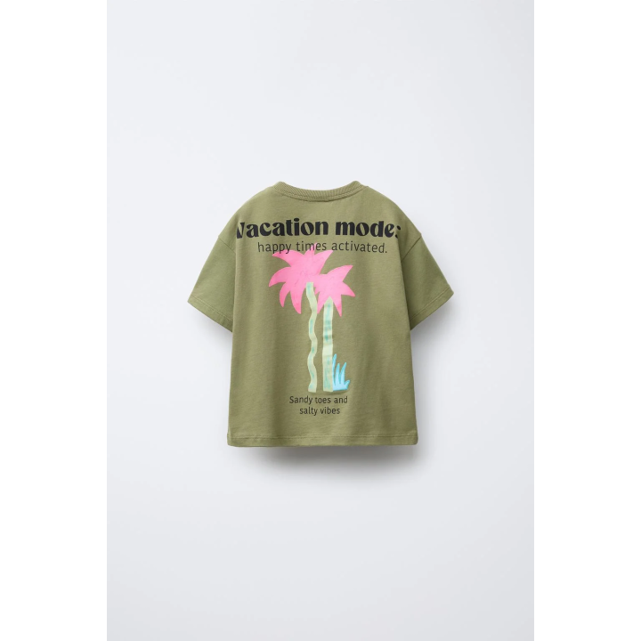 ФУТБОЛКА С ПРИНТОМ «ПАЛЬМЫ»