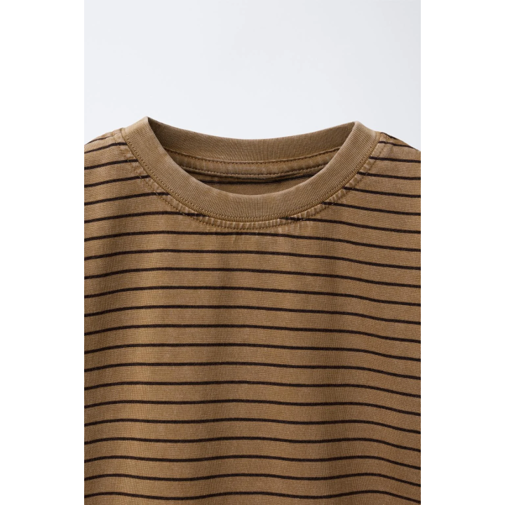 ФУТБОЛКА В ПОЛОСКУ С ЛОГОТИПОМ