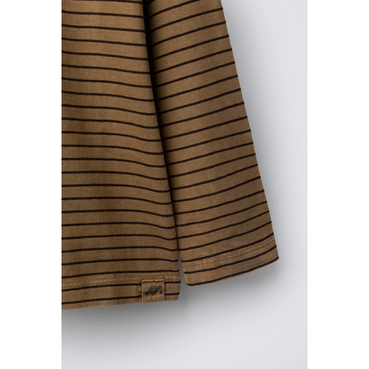 ФУТБОЛКА В ПОЛОСКУ С ЛОГОТИПОМ