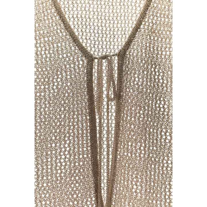 КУРТКА ИЗ СЕТЧАТОЙ ТКАНИ С БЛЕСТЯЩЕЙ НИТЬЮ