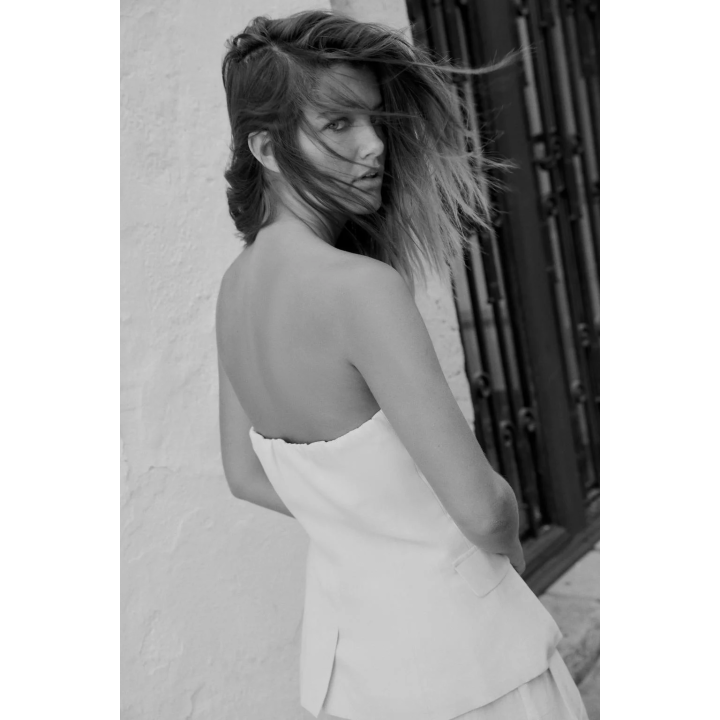 ТОП-ЖИЛЕТ С ПУГОВИЦАМИ