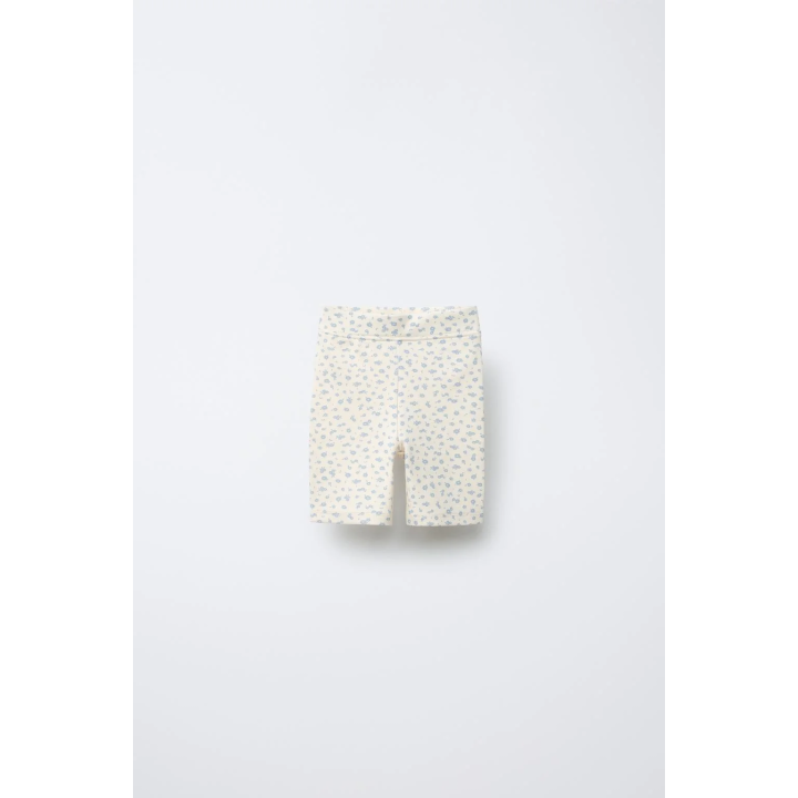 НАБОР ИЗ 2 ЛЕГИНСОВ-ВЕЛОСИПЕДОК С ЦВЕТОЧНЫМ ПРИНТОМ