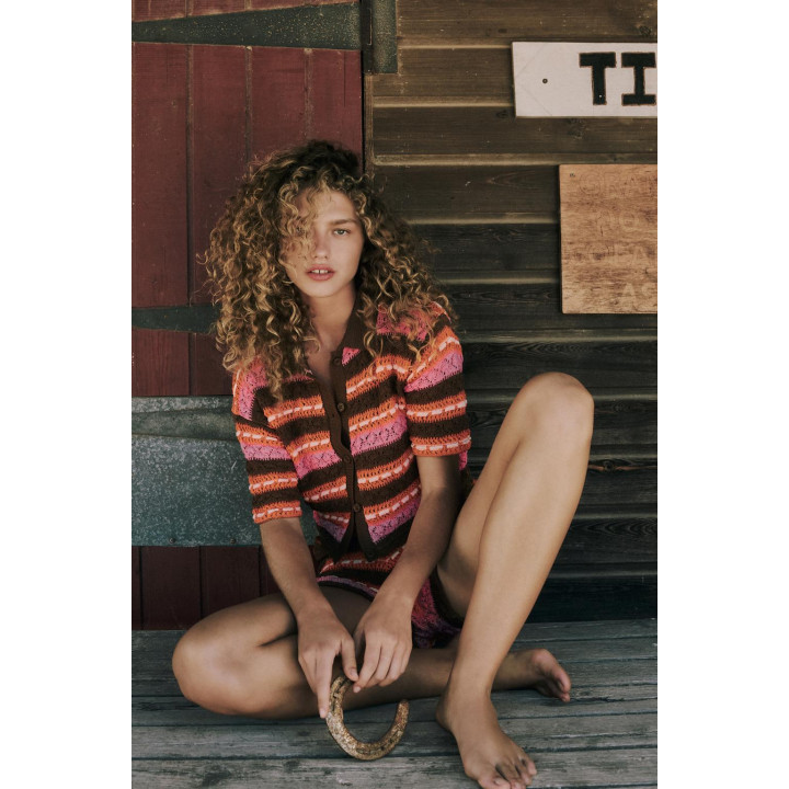 ЖАККАРДОВЫЙ ТОП ПОЛО