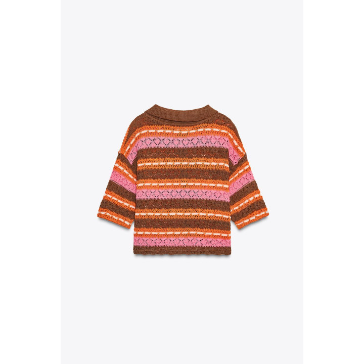 ЖАККАРДОВЫЙ ТОП ПОЛО