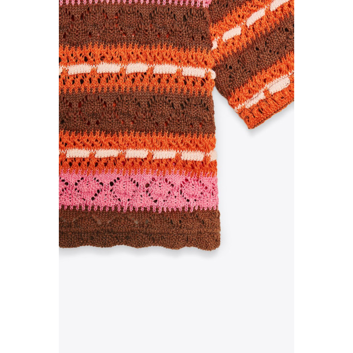 ЖАККАРДОВЫЙ ТОП ПОЛО