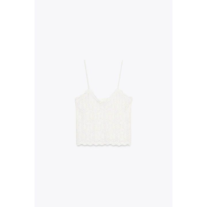 Топ с вырезами и бретельками