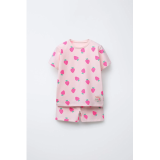 Пижама с земляникой, 2-6 лет