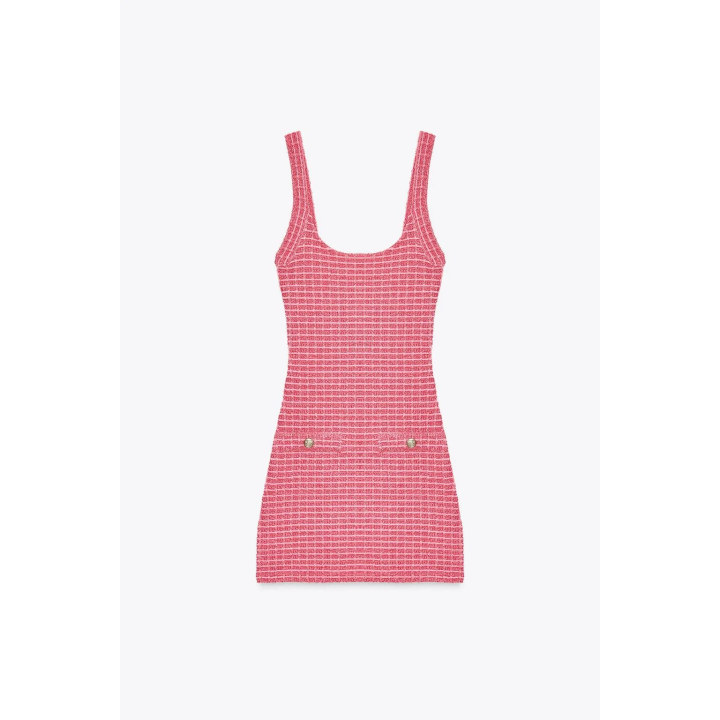 КОРОТКОЕ ПЛАТЬЕ ИЗ ЭЛАСТИЧНОЙ ТКАНИ