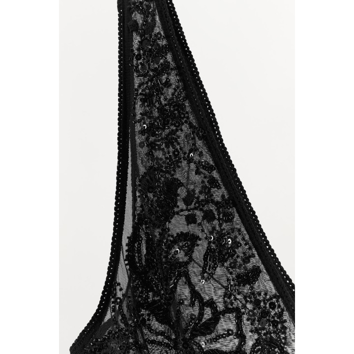 ТОП НА БРЕТЕЛЯХ ИЗ ВЫШИТОГО ТЮЛЯ