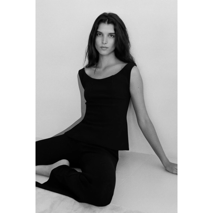 Топ из креп-шифона