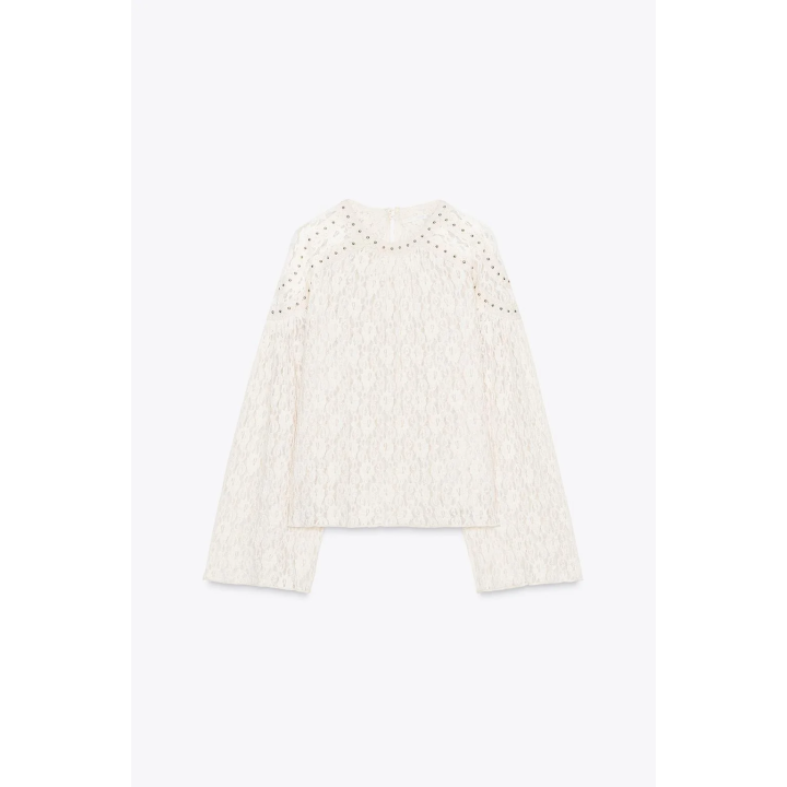 ТОП С КРУЖЕВОМ И ЗАКЛЕПКАМИ